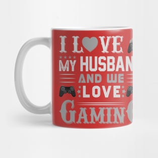 My husband the gamer Mug